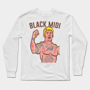 b l a c k  mi d i Long Sleeve T-Shirt